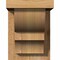 Ekena Millwork Ridgewood Rough Sawn Corbel w/Backplate, Western Red Cedar, 6"W x 8"D x 8"H COR06X08X08RID01RWR - alternate 4